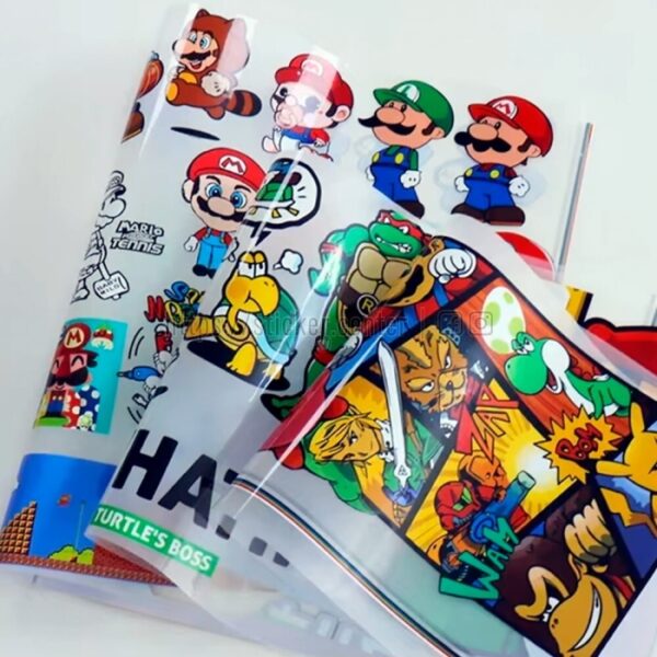 Stickers en DTF UV
